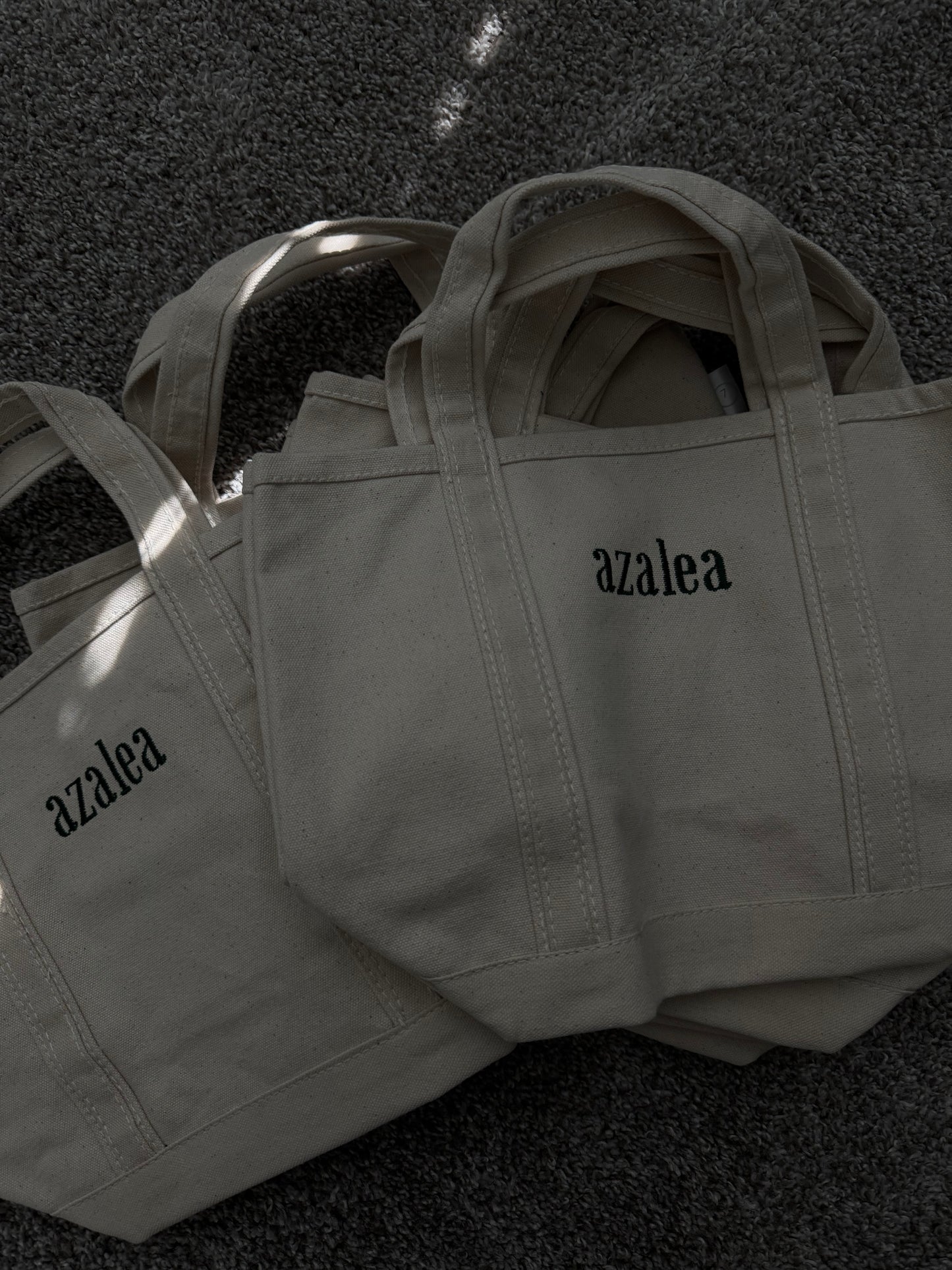 Azalea Canvas Tote