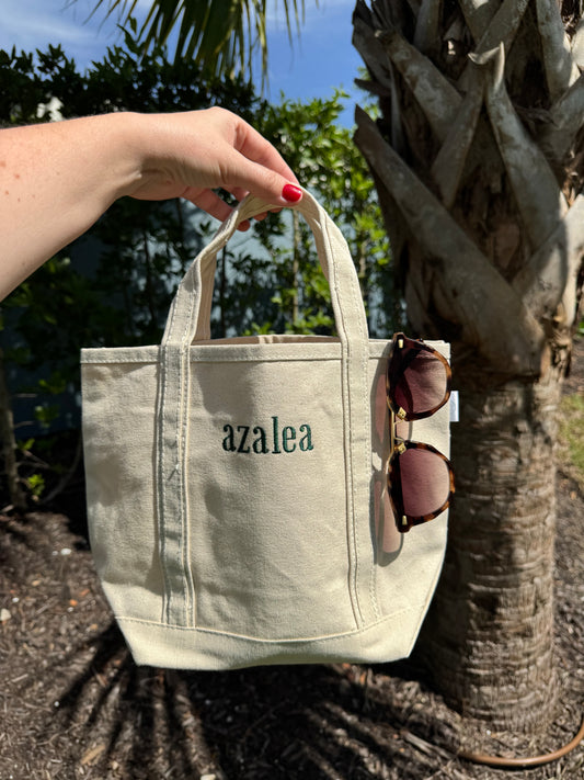 Azalea Canvas Tote